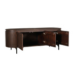 Tv-meubel Solana bruin mangohout 165 cm