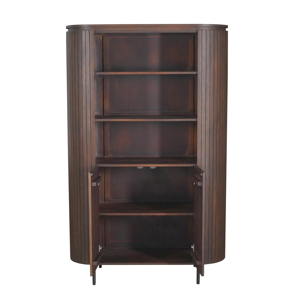 Wandkast Solana Bruin Mangohout 115 cm