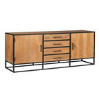 Dressoir Denver | 2 deuren | 4 lades | Mangohout