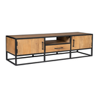 Tv meubel Denver | 1 Lade | Gelakt mangohout