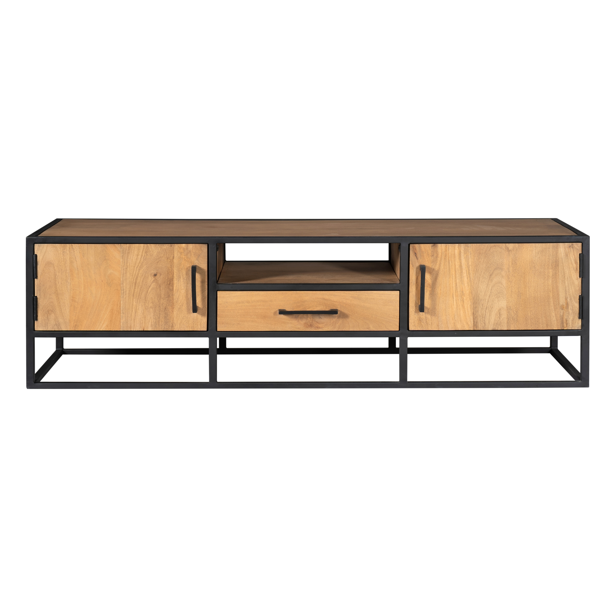 Tv meubel Denver | 1 Lade | Gelakt mangohout