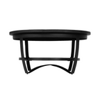 Salontafel Paras | Rond | Mangohout Zwart