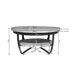 Salontafel Paras | 2-Lagen | Mango licht