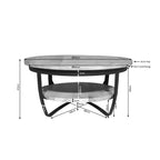 Salontafel Paras | 2-laags | Mango licht