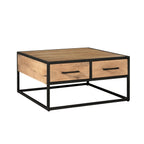 Salontafel Dakota | Mangohout | Metaal industrieel