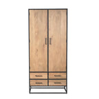 Kabinet Dakota | 2 Deuren | Massief mango naturel