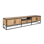 Tv meubel Dakota | 1 Lade | Mangohout licht