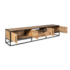 Tv meubel Dakota | 1 Lade | Mangohout licht