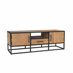 Tv meubel Dakota | Mangohout | 1 Lade & 2 Deuren