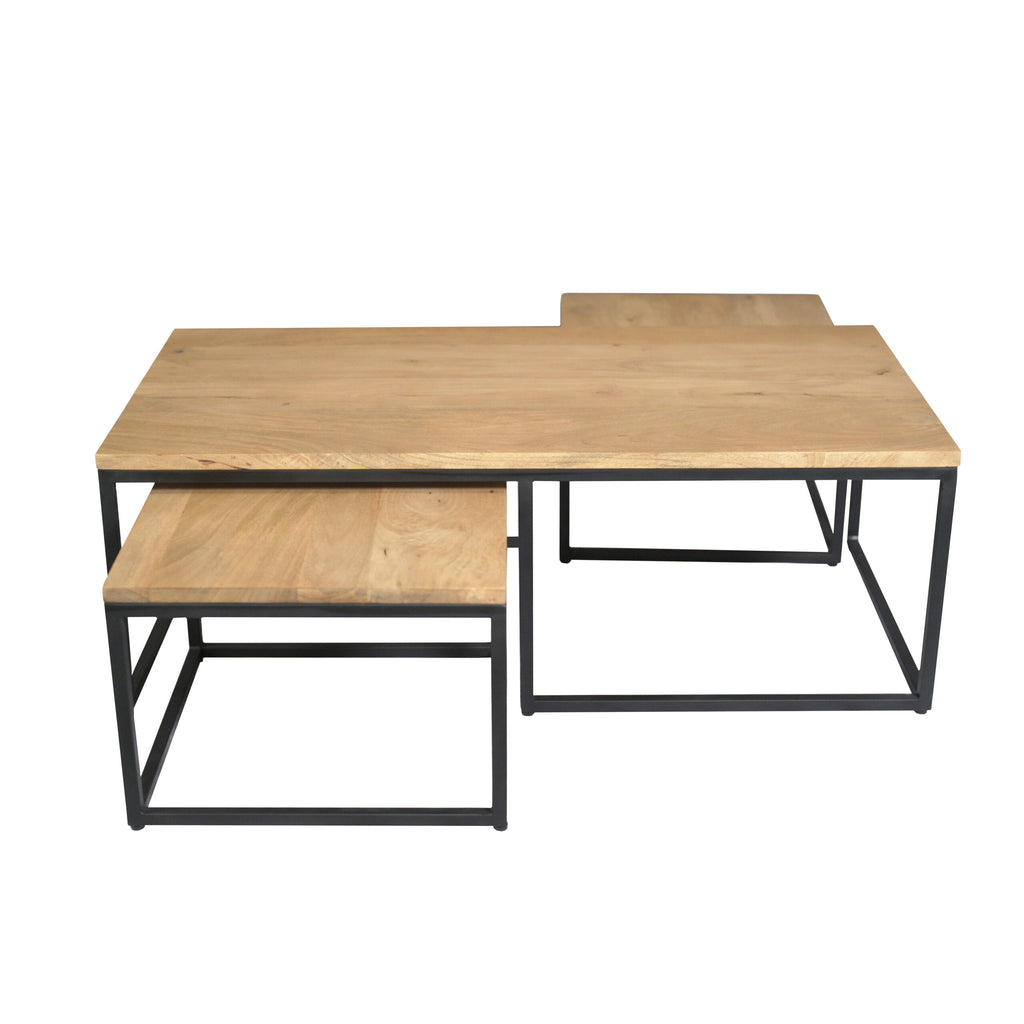 Salontafel Set Dakota | 3-delig | Mango & Zwart