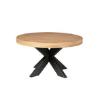 Salontafel Dakota | Rond | Mango licht & Metaal