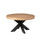 Salontafel Dakota | Rond | Mango licht & Metaal