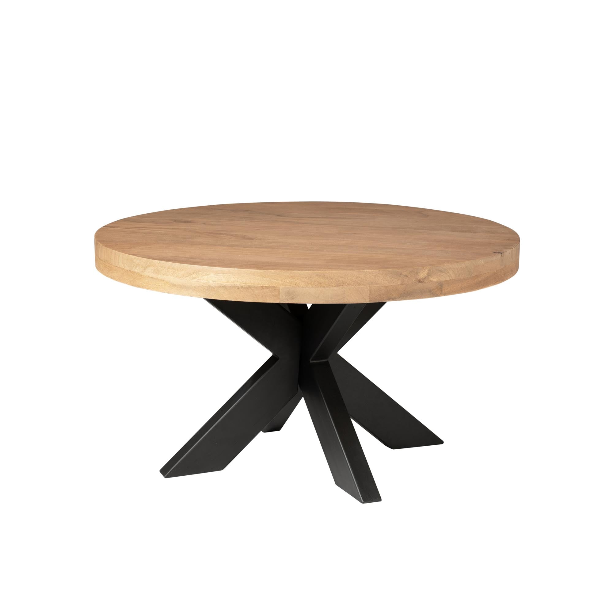Salontafel Dakota | Rond | Mango licht & Metaal