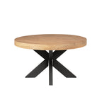 Salontafel Dakota | Rond | Mango licht & Metaal