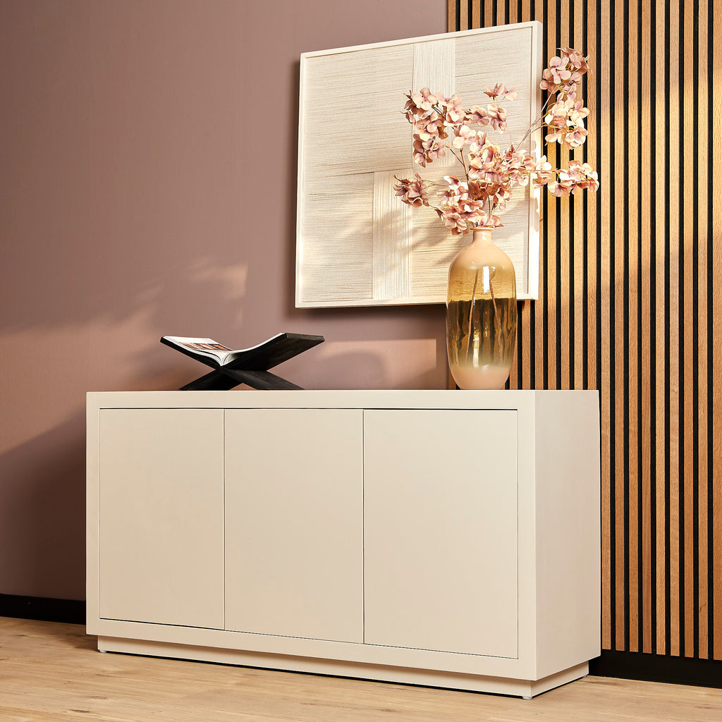 Dressoir Brussel | 3-Deuren | Mangohout zand