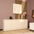 Dressoir Brussel | Sand finish | Mangohout 4-deurs