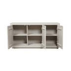 Dressoir Brussel | Sand finish | Mangohout 4-deurs