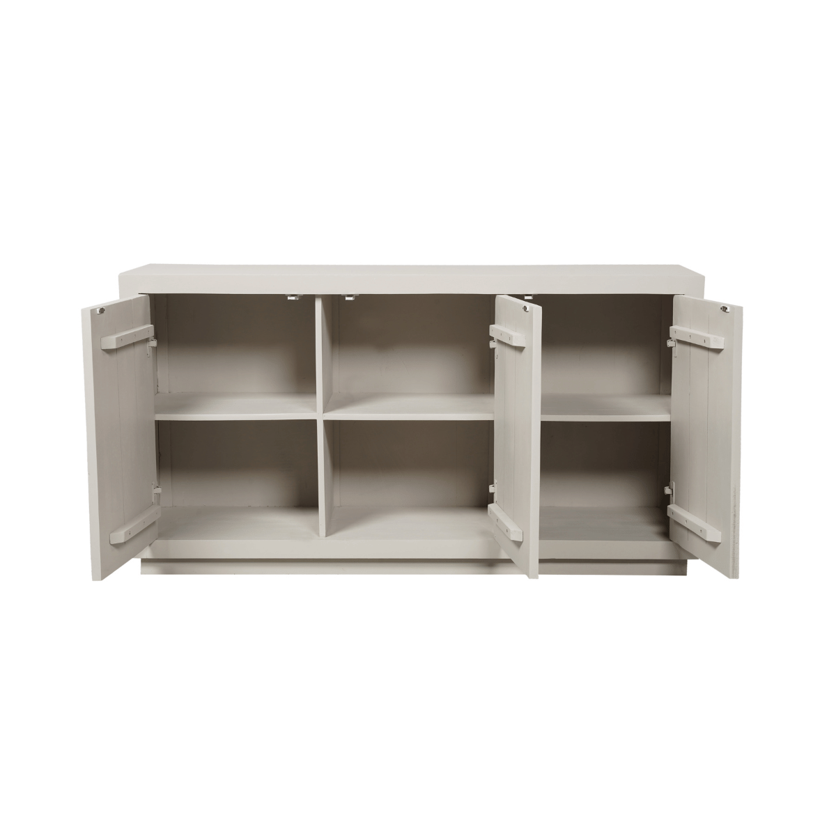 Dressoir Brussel | Sand finish | Mangohout 4-deurs