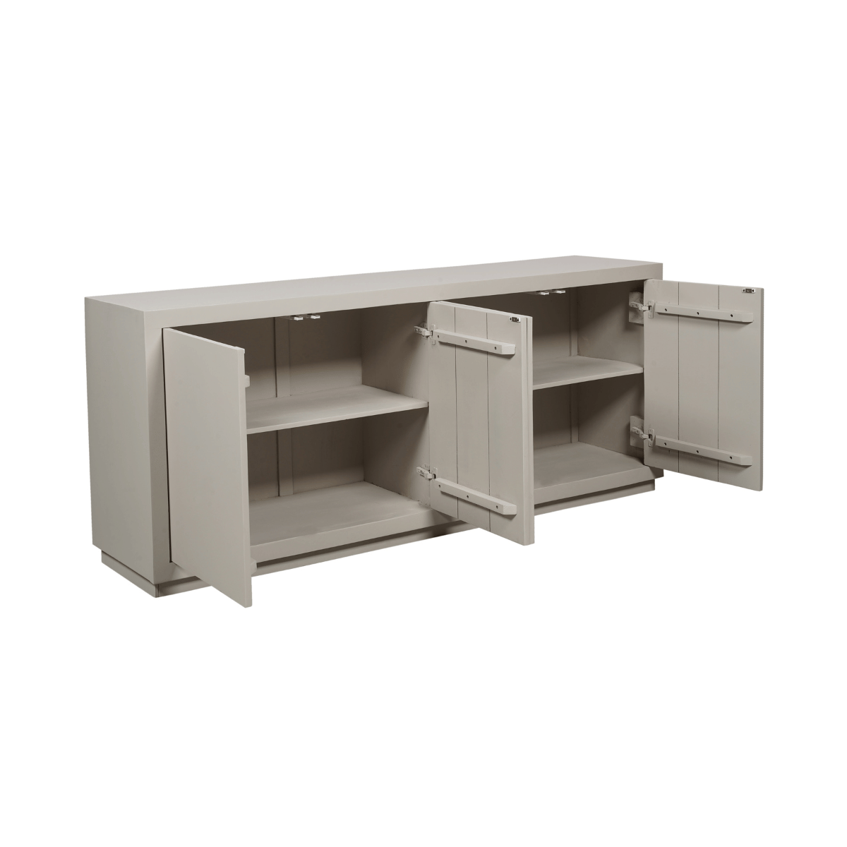 Dressoir Brussel | Sand finish | Mangohout 4-deurs