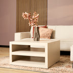 Salontafel Brussel Sand | Mangohout | Sand finish