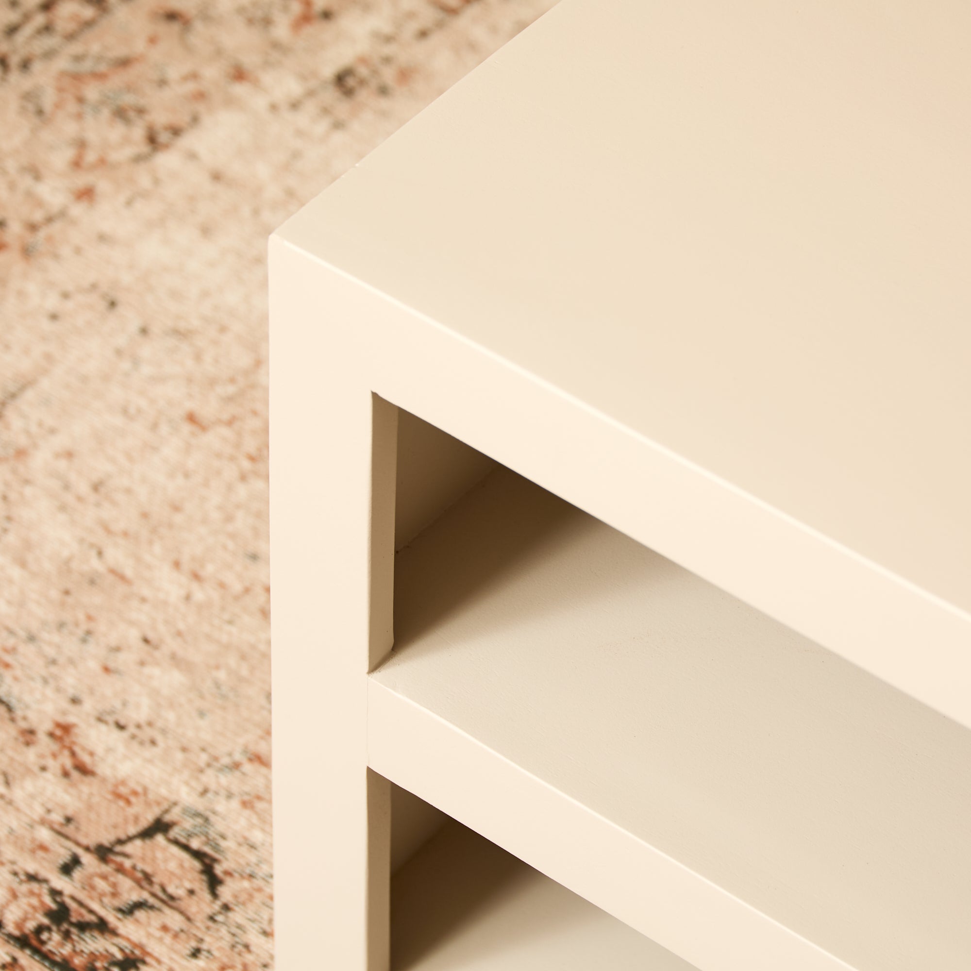 Salontafel Brussel Sand | Mangohout | Sand finish