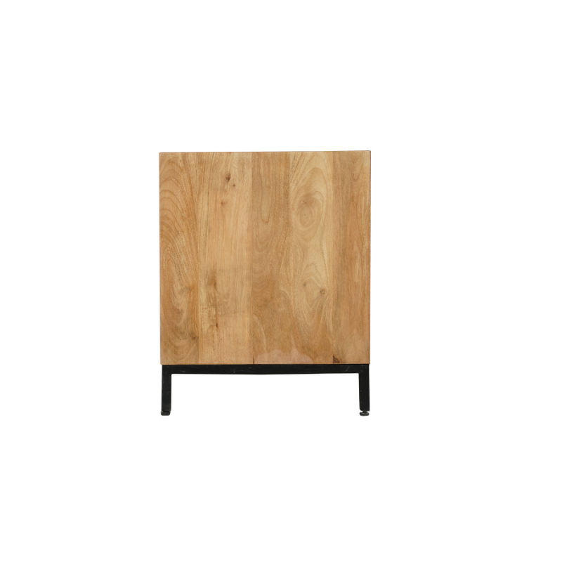 Tv-meubel RichWood | 2 deuren | Gelakt mangohout
