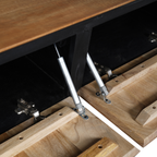 Sidetable RichWood | 3 Lade | Mangohout & Zwart