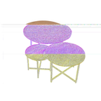 Salontafel RichWood | Set van 3 | Mangohout