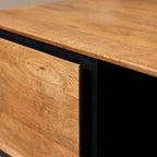 Salontafel RichWood | 2 Laden | Gelakt mangohout