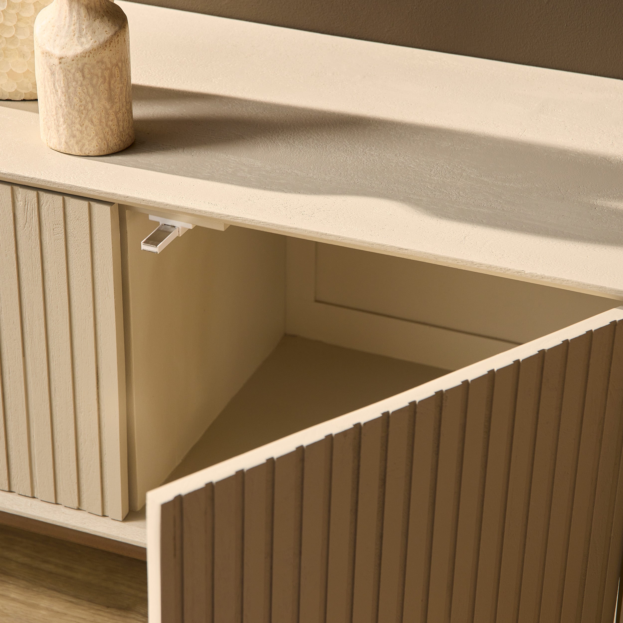 TV meubel Madison Sand | 165 cm | Mangohout sand