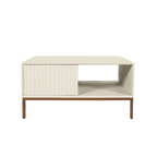 Salontafel Madison Sand | Mangohout | 80x80