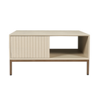 Salontafel Madison Sand | Mangohout | 80x80