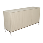 Dressoir Madison Sand | 3 Deuren | Mangohout