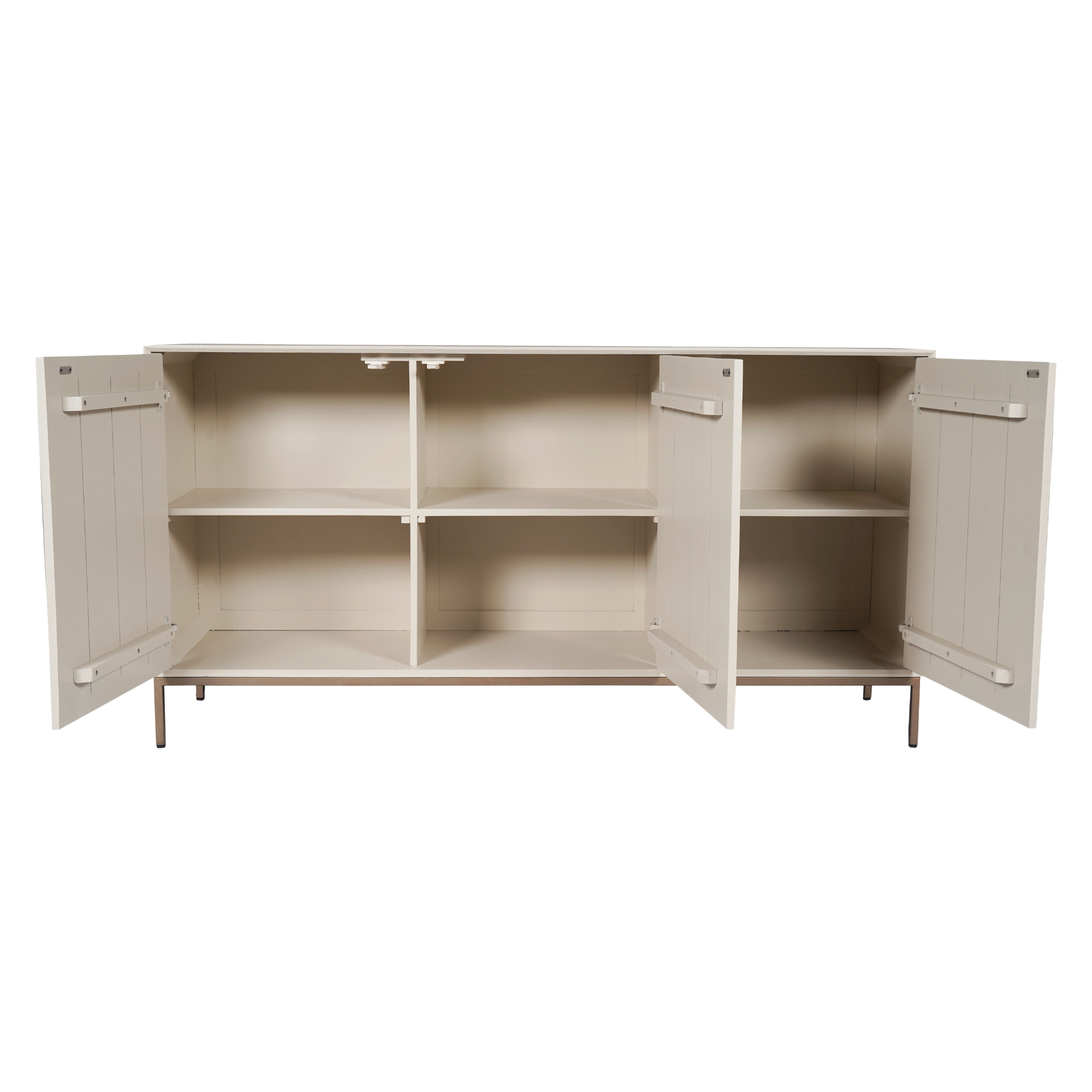 Dressoir Madison Sand | 3 Deuren | Mangohout