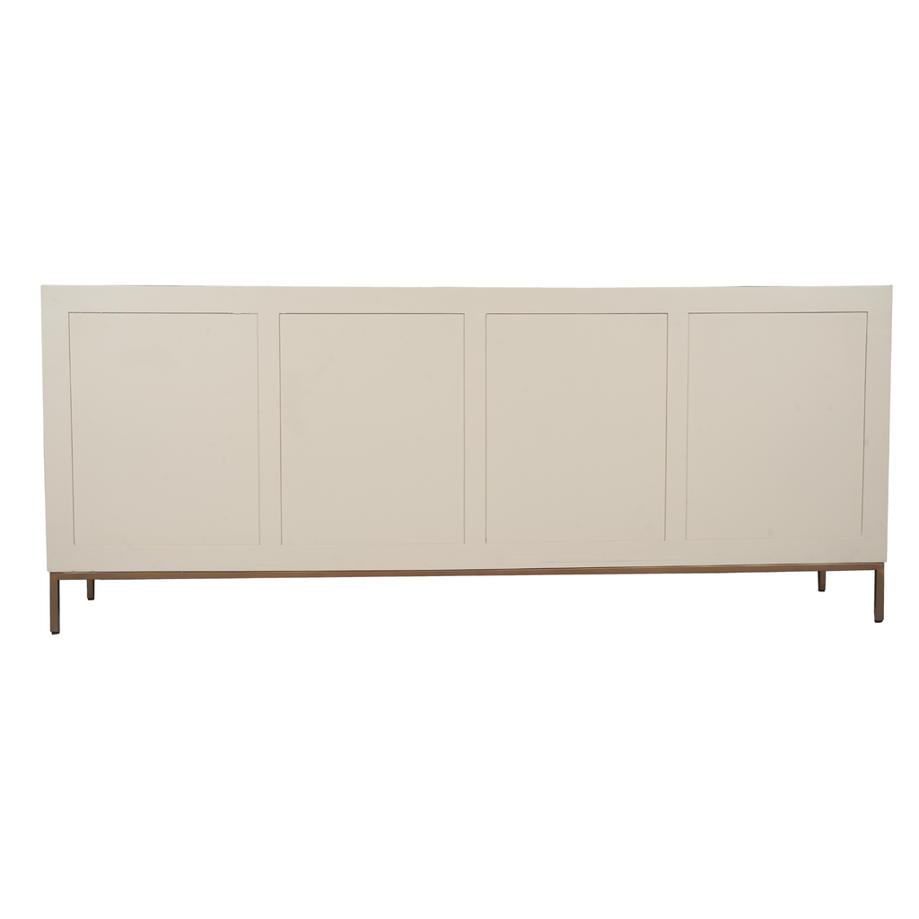 Dressoir Madison Sand | 4 Deuren | Mangohout Sand