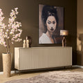 Dressoir Madison Sand | 4 Deuren | Mangohout Sand