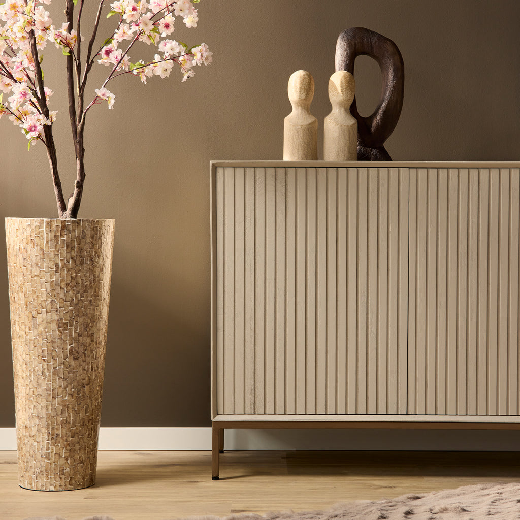 Dressoir Madison Sand | 4 Deuren | Mangohout Sand