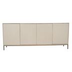 Dressoir Madison Sand | 4 Deuren | Mangohout Sand