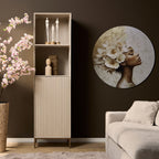 Boekenkast Madison Sand | 1 Deur | Mangohout Sand