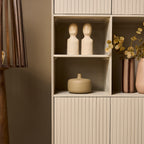 Vakkenkast Madison Sand | Latten | Mangohout Sand