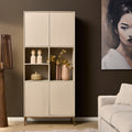 Vakkenkast Madison Sand | Latten | Mangohout Sand