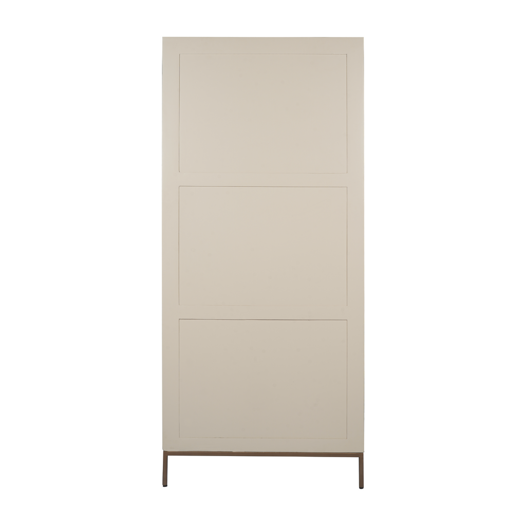 Vakkenkast Madison Sand | Latten | Mangohout Sand