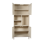 Vakkenkast Madison Sand | Latten | Mangohout Sand