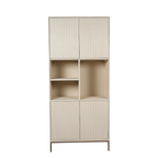 Vakkenkast Madison Sand | Latten | Mangohout Sand