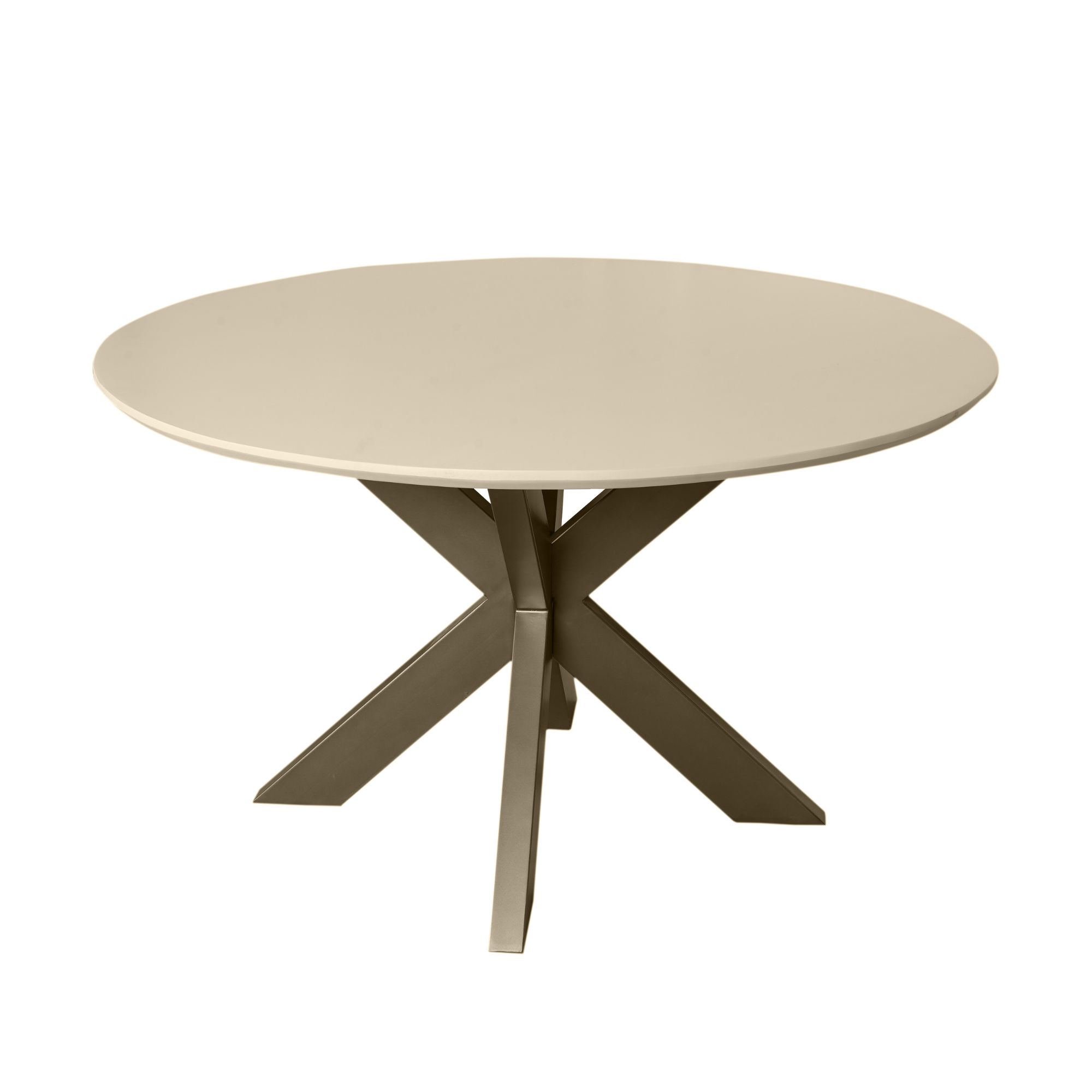 Tafel Madison Sand | Mango | 150x150 cm