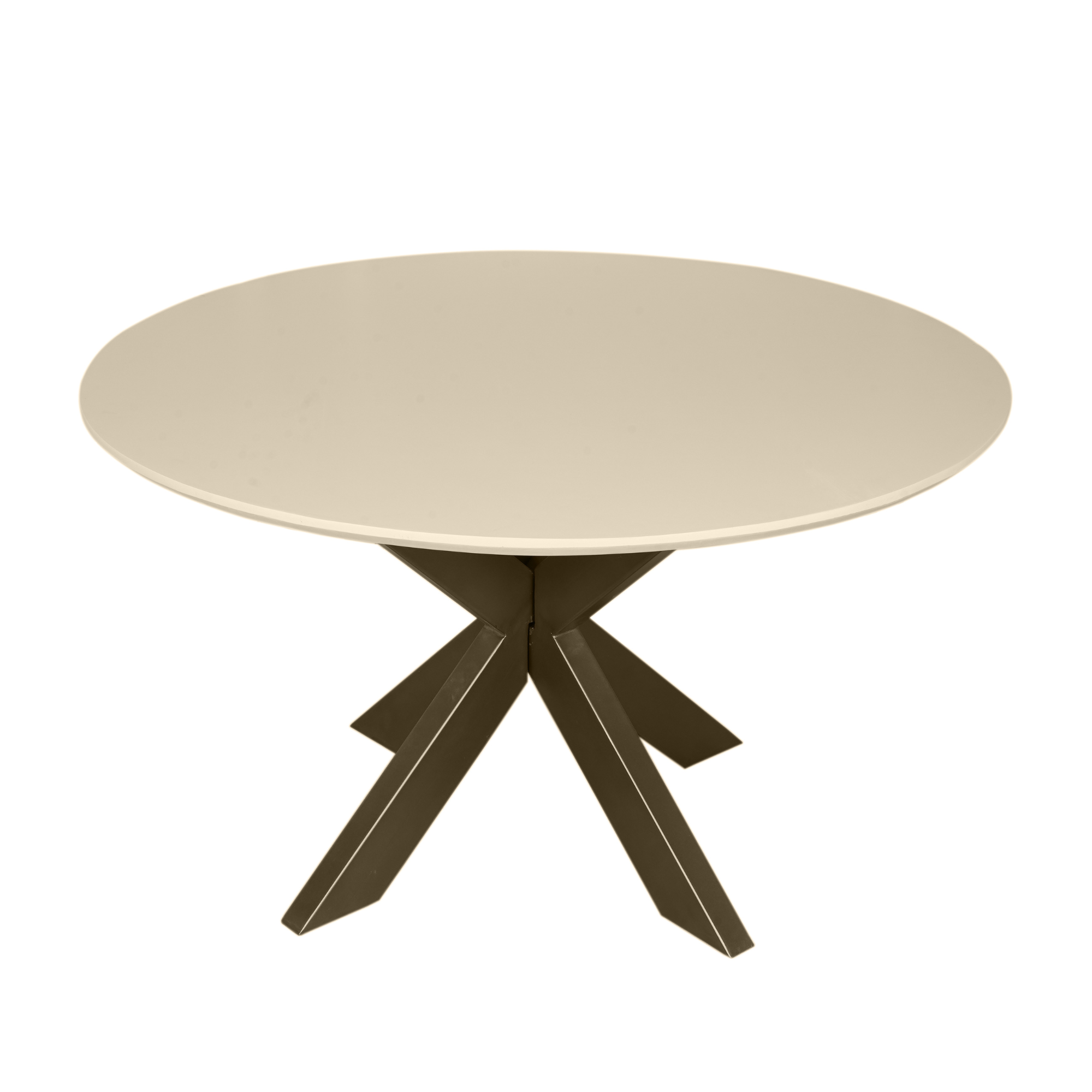 Tafel Madison Sand | Mango | 150x150 cm