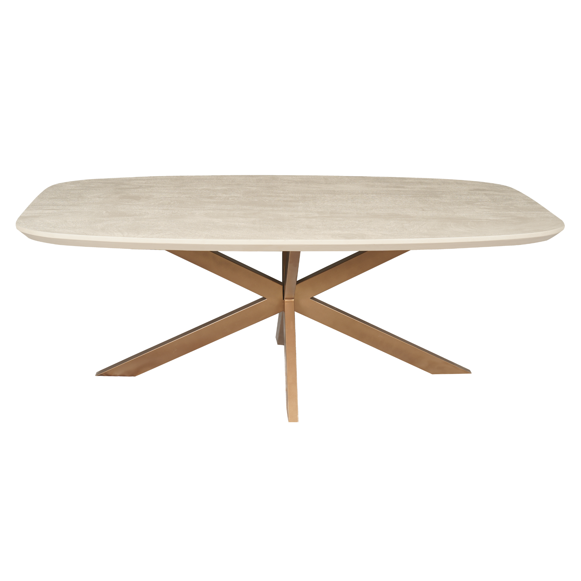Eettafel Madison Sand | Mangohout | 160x90