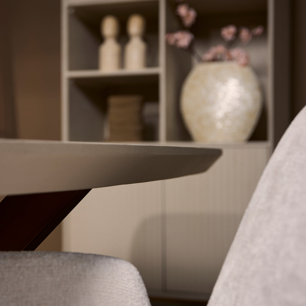 Eetkamertafel Madison Sand | Mangohout | Sand