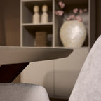 Eettafel Madison Sand | Mangohout | Sand