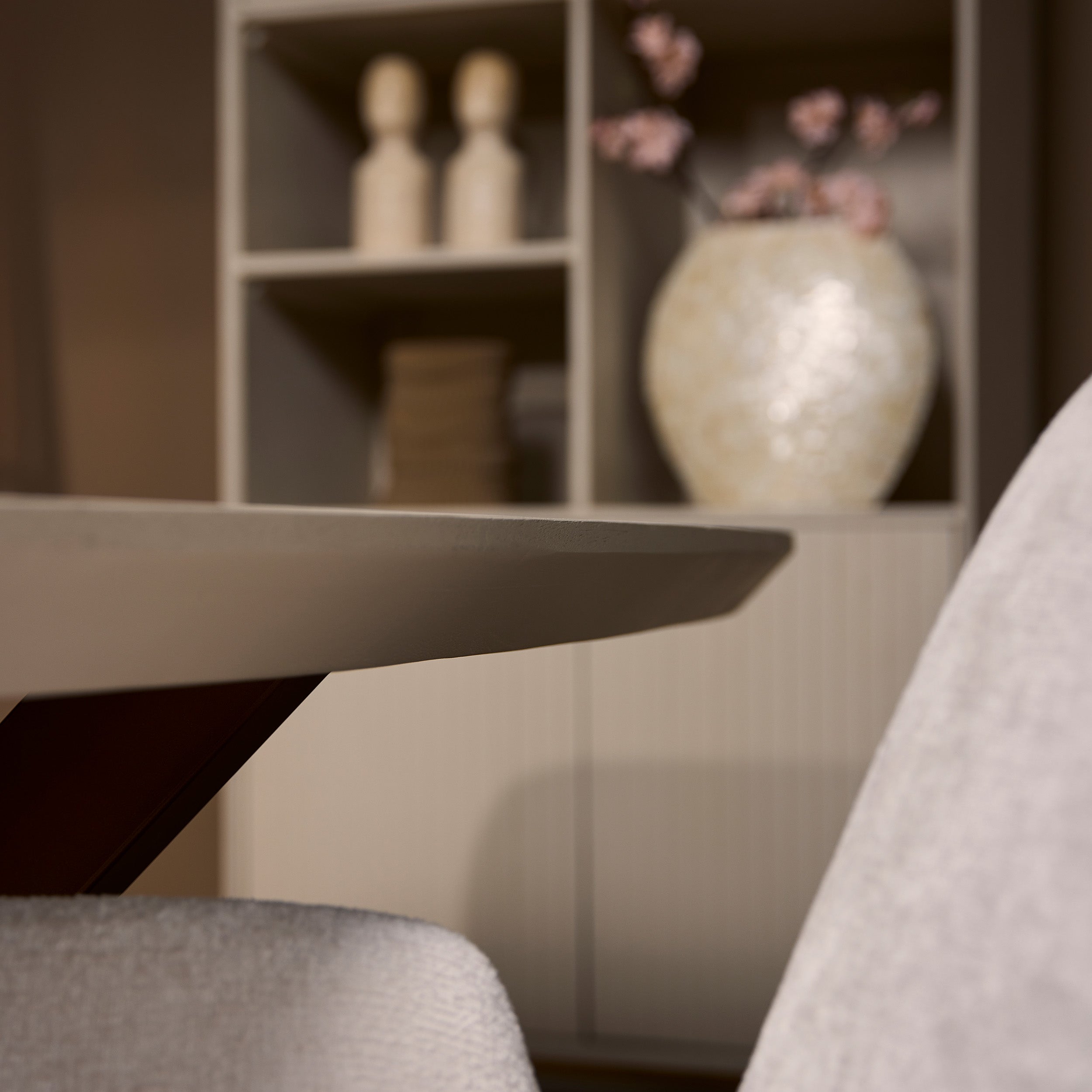 Eettafel Madison Sand | Mangohout | 160x90